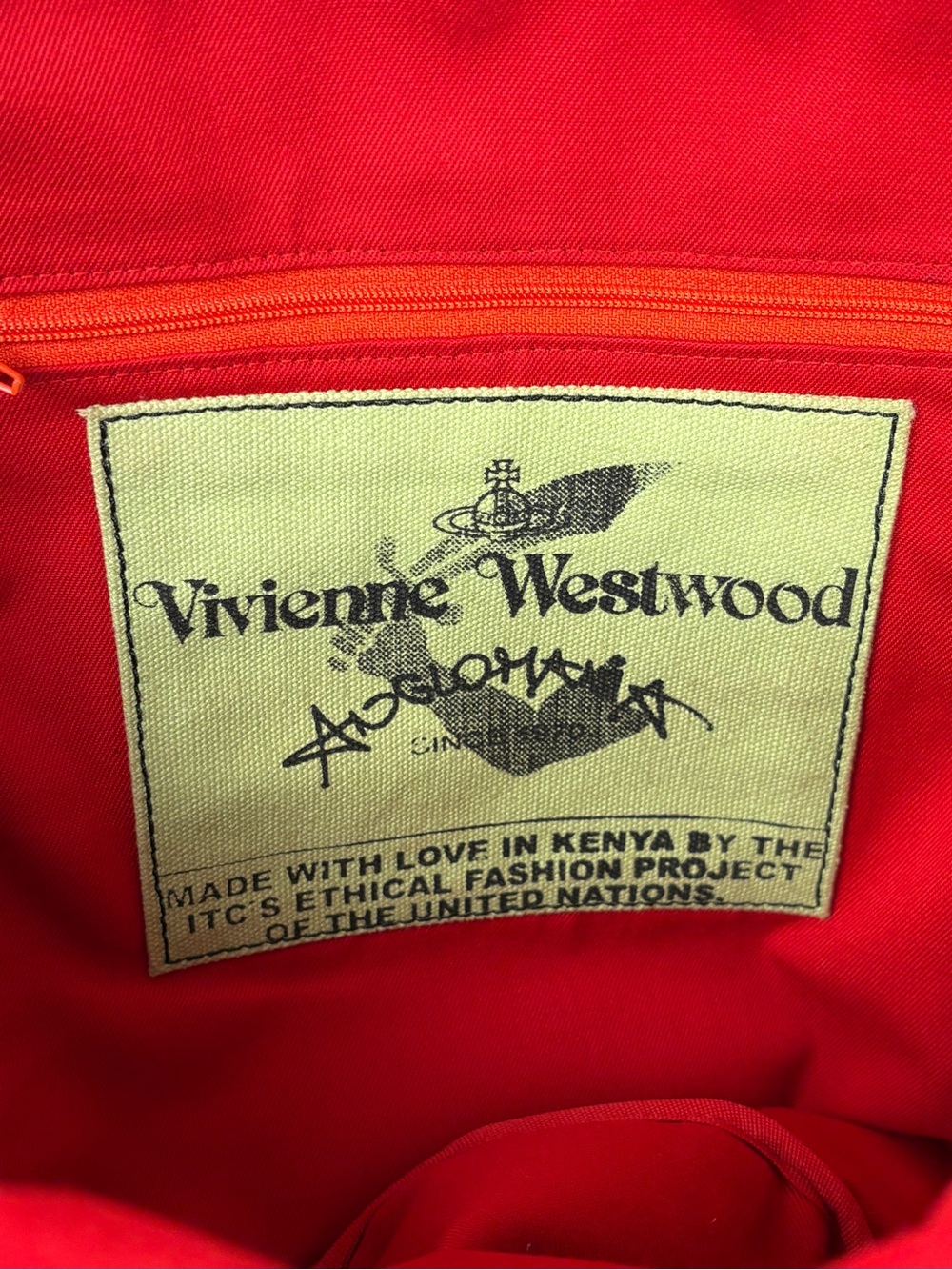 Vivienne Westwood Anglomania Ethical Fashion Kenya Backpack - Picture 3 of 14